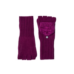 Two Tone Cashmere Flip Top Mittens