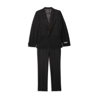 Boys Skinny Fit Check Suit