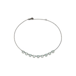Sterling Silver & Cubic Zirconia Necklace