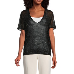 Indy Sequin Knit Top