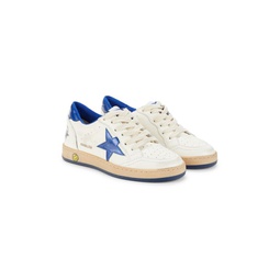 Kids Perforated Leather Sneakers