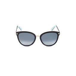 53MM Cat Eye Sunglasses