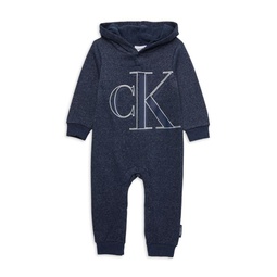 Baby Boy's Hoodie Coverall