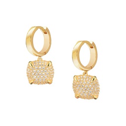 Shining Moment Shimmering Harmony 14K Gold Vermeil & Cubic Zirconia Drop Earrings