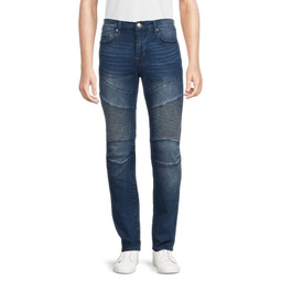 Rocco Moto Relaxed Skinny Jeans
