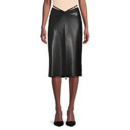Asymmetric Waist Skirt