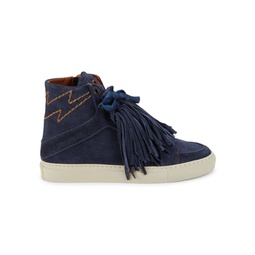 High Flash Suede High Top Sneakers