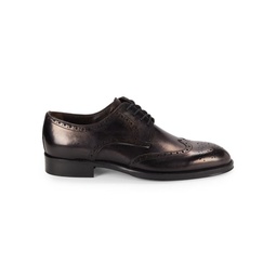 Costa Wingtip Leather Oxford Brogues
