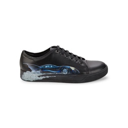 DBB1 Print Leather Sneakers