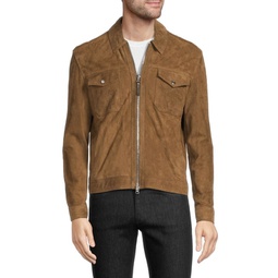 Pike Leather Zip Jacket