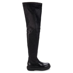 Arpege Thigh High Leather Boots