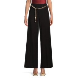 Chain Belted Pants