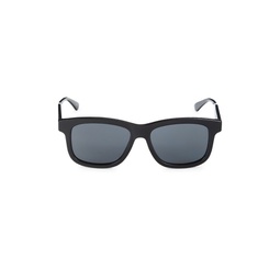55MM Rectangle Sunglasses