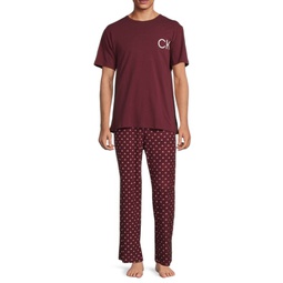 2-Piece Logo Pajama Set