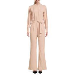 Dania Belted Flare Jumpsuit