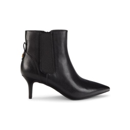 Go-To-Park Leather Booties