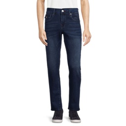 Rocco Moto High Rise Relaxed Skinny Jeans