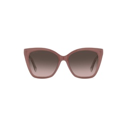 Ruag 56MM Butterfly Sunglasses