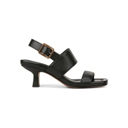 Cira Leather Slingback Sandals