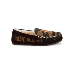 Cali Camo Faux Fur Lined Loafers