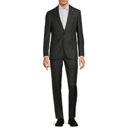 Jay Solid Wool Suit