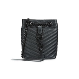 Mini Edie Quilted Leather Shoulder Bag
