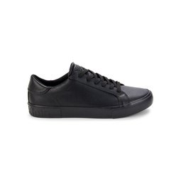 Cmreon Solid Logo Round Toe Sneakers
