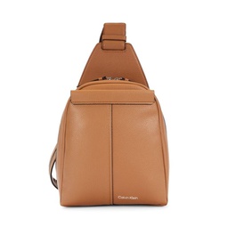 Myra Faux Leather Convertible Backpack