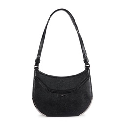 Milou Leather Hobo Bag