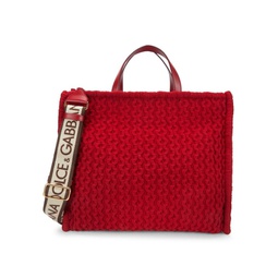 Woven Two Way Tote