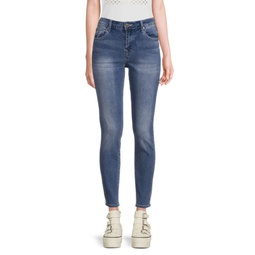 Jennie Mid Rise Faded Jeans