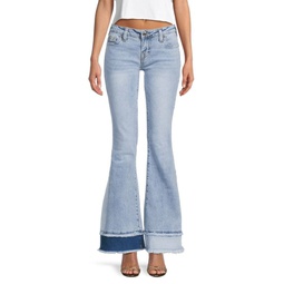 Carrie Low Rise Flare Jeans