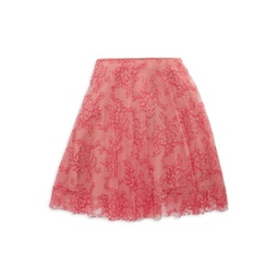Little Girls & Girls Lace Skirt