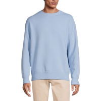Virgin Wool Blend Crewneck Sweater