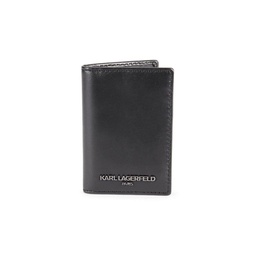 Bi Fold Leather Card Case
