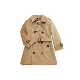 Little Girls Belted Trench Coat