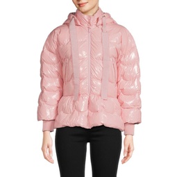 Glossy Down Puffer Jacket