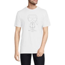 Outline Karl Graphic Tee
