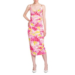 Versace Orchid Crepe Bodycon Dress