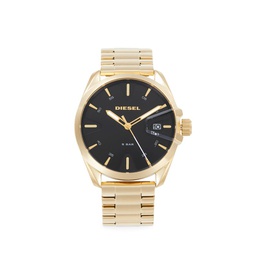 MS9 44MM IP Yellow Gold Stainless Steel Bracelet Watch