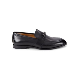 Leather Bit Loafers