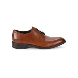 Modern Essential Leather & Faux Leather Derby Shoes