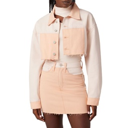 Cropped Colorblocked Jacket