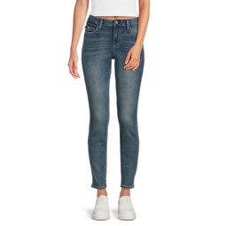 Jennie Mid Rise Super Skinny Jeans