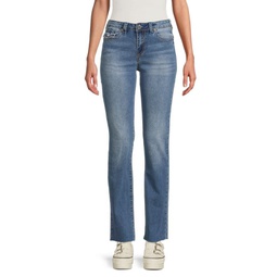 Billie Mid Rise Straight Jeans