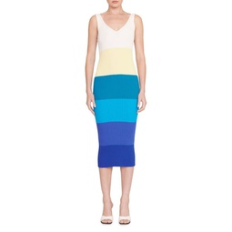 Dana Colorblock Midi Dress
