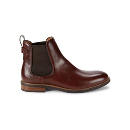 Round Toe Chelsea Boots