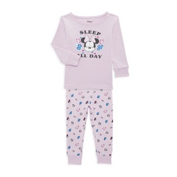 Baby Girls 2-Piece Minnie Pajama Set