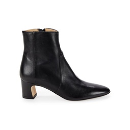 Valeria Leather Ankle Boots