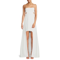 Asher High Low Cutout Gown